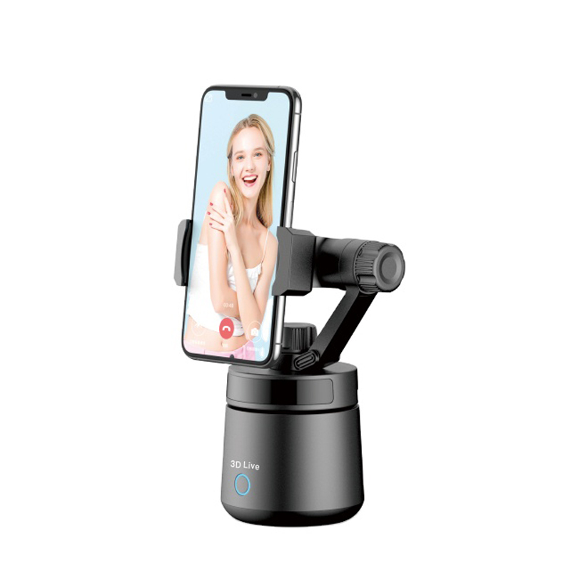 Smart Selfie Tripod 360 Degree Rotation Auto Face Object Tracking Mobile Phone Holder